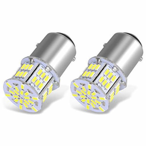SMD-S25-3054SMD - 2pcs 21/5W 1157-54SMD - blanc - 12V