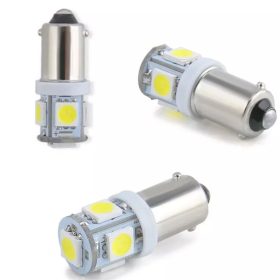 SMD-W00577 BA9S (baïonnette) LED COB - blanc - 12V