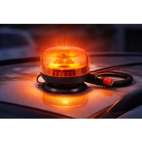   23084 Feu clignotant de toit jaune - - Signal E - 12-24V 2835MD 24LED - WL916