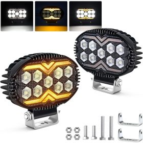   2DB-os "E" Jeles LED-es Munkalámpa – Index funkcióval 12–60V 22W