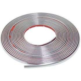         Bande décorative chromée de 15 m de long et 5 mm de large KCS-A01