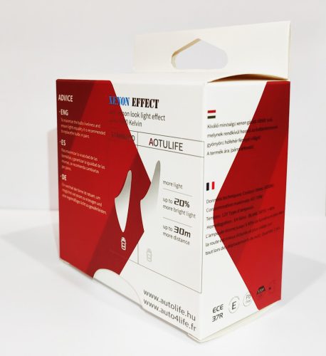 28027 +40% 2 ampoules H4 Blanches - 100W 12V