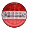 31041 Feu arrière LED rond - 3 fonctions - 12-24V - 140mm