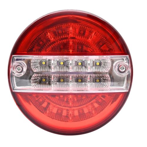 31041 Feu arrière LED rond - 3 fonctions - 12-24V - 140mm