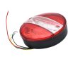 31041 Feu arrière LED rond - 3 fonctions - 12-24V - 140mm