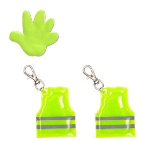 Porte-clés flottant autocollant réfléchissant M-X031B