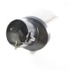 Embout d'échappement plat ovale KPV-HJH012BK