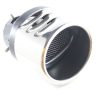 Embout d'échappement plat ovale KPV-HJH012BK