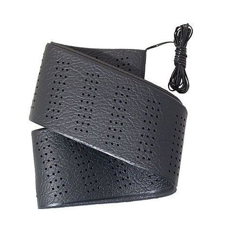 Housse de volant similicuir à lacets Ø38cm