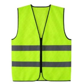 GILET DE VISIBILITÉ POUR ENFANT, JAUNE 
