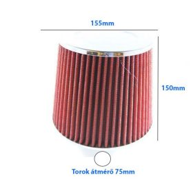  LG-MT2506/R Direkt filter grand filtre à air sport rouge 