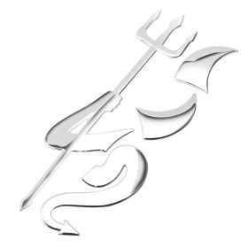 33083 Autocollant diable chromé 4616