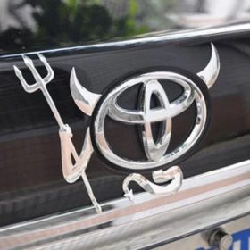 33083 Autocollant diable chromé 4616