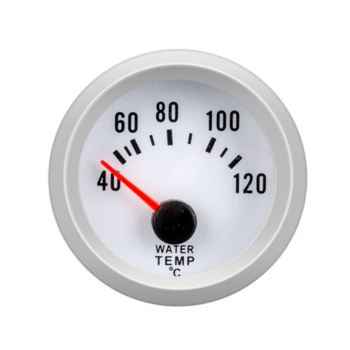 Indicateur de température d'eau OR-LED7702 à fond blanc