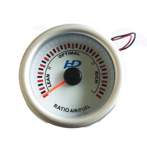Compteur de mélange air-carburant OR-LED7709, fond blanc 