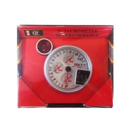   Compteur supplémentaire de vitesse (Tachymètre) LED-7785BL avec indicateur de changement de vitesse