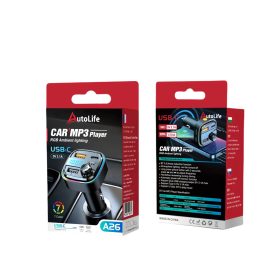  Haut-parleur Bluetooth C26 5.3+EDR RGB - FM/Émetteur - 12/24V