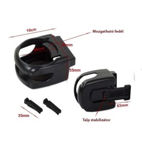 Porte-gobelet cendrier voiture W04597 