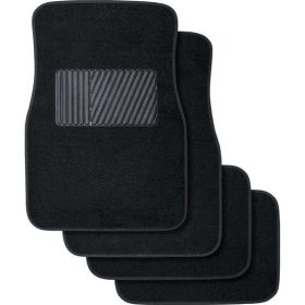 Lot de 4 Tapis en tissu Noir - SZ-THM2508-1