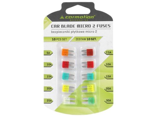 Fusibles plats MICRO2, 10 pcs