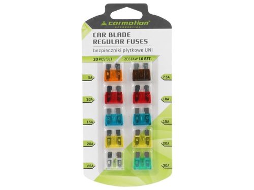 Fusibles à lame avec indicateur LED UNI, 10 pcs