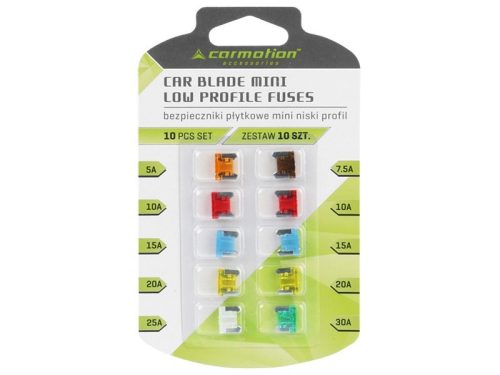 Fusibles plats MINI LOW PROFILE 10 pcs