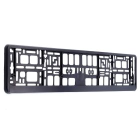Cadre de plaque d'immatriculation noir, CM58466