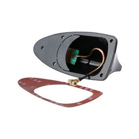 Antenne radio aileron de requin - noire - A13019BK / 58540BK