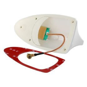 Antenne radio aileron de requin - argent - 58540SI