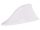 Antenne radio aileron de requin - blanche - A13019W / 58540WT