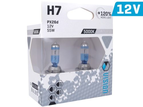 Ampoule VISION Artic H7 blanche - 12V/55W - 120%