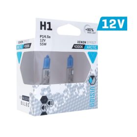 Ampoule VISION Artic H1 blanche - 12V/55W - 90%