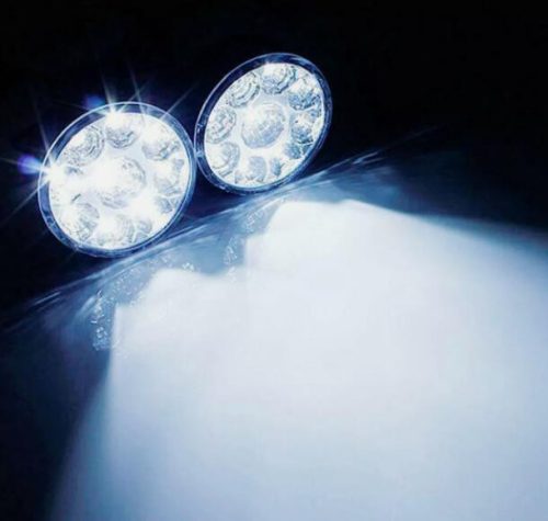 Feux de jour HD à 3 câbles DRL-LA573 incurvés, fonction ON-OFF