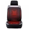 Protecteur de siège chauffant 1pc UL-AG96038BK/12V
