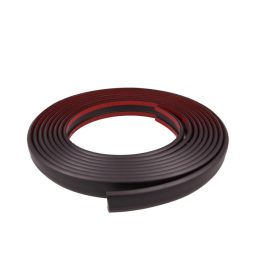   Öntapadós gumicsík ütközésvédő 25mm x 3mm – fekete 5méter 