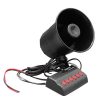  77018 Sirène sonore animale à 6 sons 12V - cheval, chien, vache, coq, mouton, chat