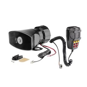 Sirène 3 voix avec microphone SZI-HS78016-3 12V/50W