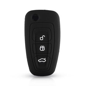 Étui pour clé de voiture Ford en caoutchouc VW14904-28-1BK