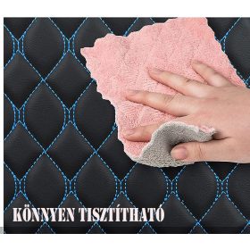   Pack de housses de siège universelles 11 pièces Airbag noir bleu