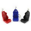 W16362-10R Porte-clés en métal pour siège sport - rouge