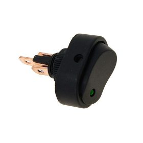 Zöld diódás egyenáramú elektromos kapcsoló, max 30A