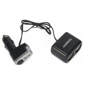 Szivargyújtó elosztó + USB 12V WF0097