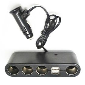Distributeur USB + Allume-cigare AE-WF0120 12-24V