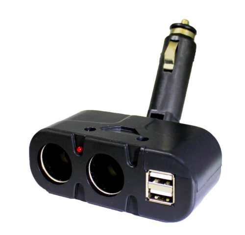 Distributeur allume-cigare + USB 12-24V AE-WF033