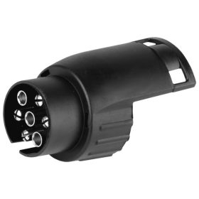   Adaptateur de connecteur de remorque 7/13 PIN pour remorque, plastique 12V