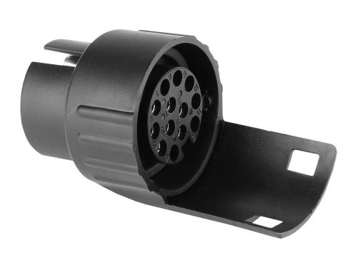 Adaptateur de connecteur de remorque 7/13 PIN pour remorque, plastique 12V