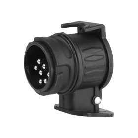   Adaptateur de connecteur de remorque 13/7 PIN pour remorque, plastique 12V