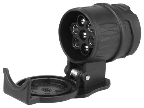 Adaptateur de connecteur de remorque 13/7 PIN pour remorque, plastique 12V