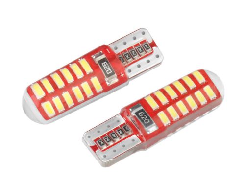 Szilikon SMD LED, CANBUS, fehér 01444