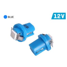 LED de tableau de bord bleue BAX B8.5d 12V